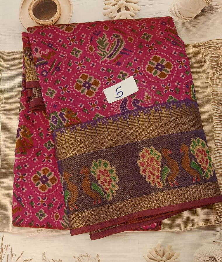 Rani Pink & Purple - Rani Vibrance Patola