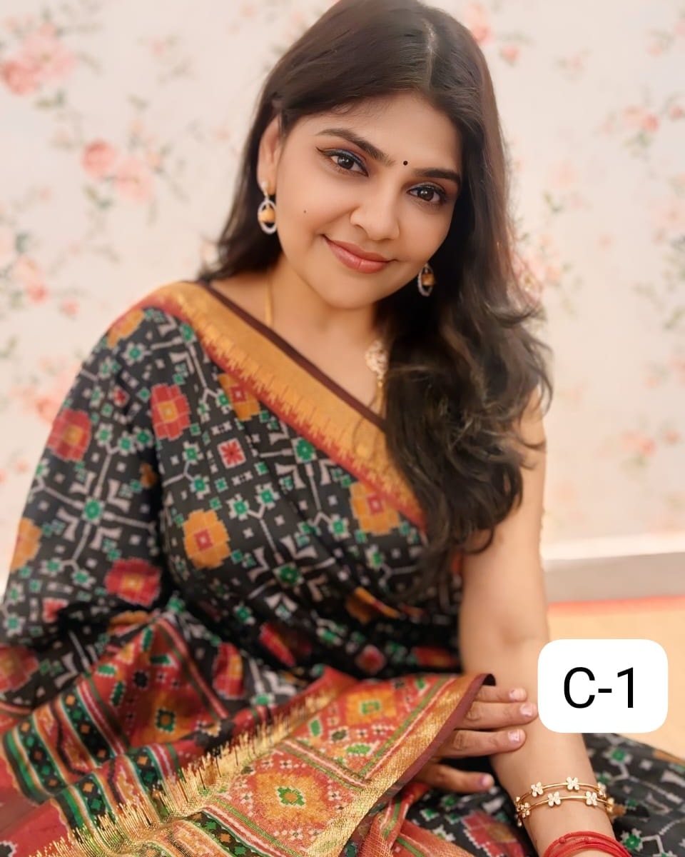 Black Multicolor - Noir Classic Patola