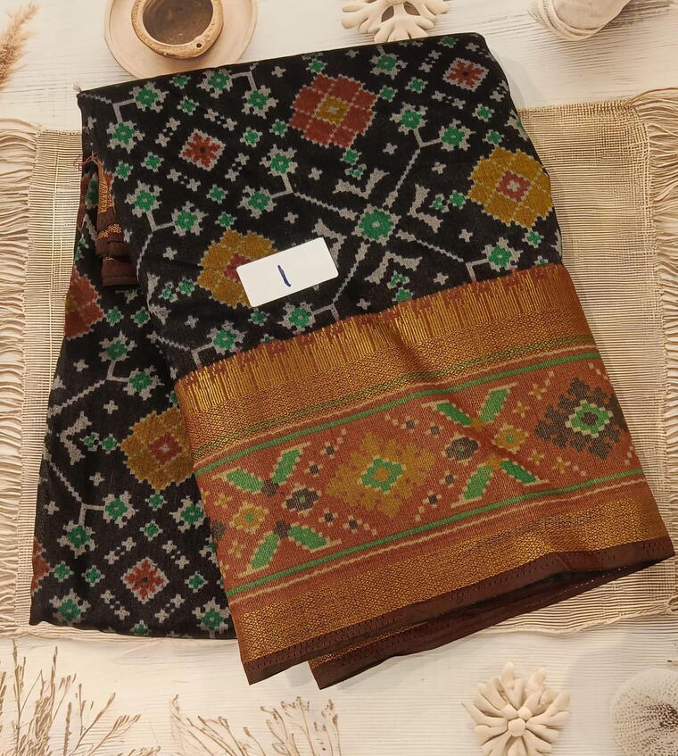 Black Multicolor - Noir Classic Patola