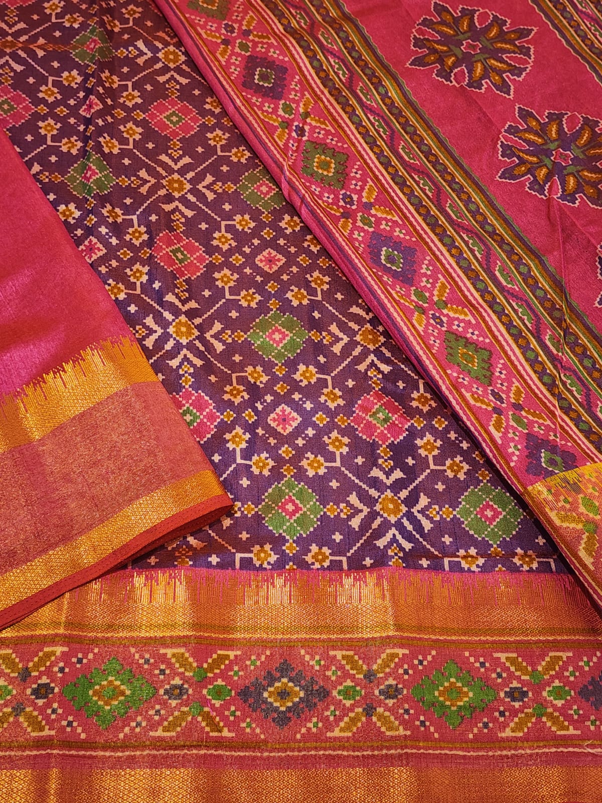 Royal Violet -  Royal Violet  Patola Weave