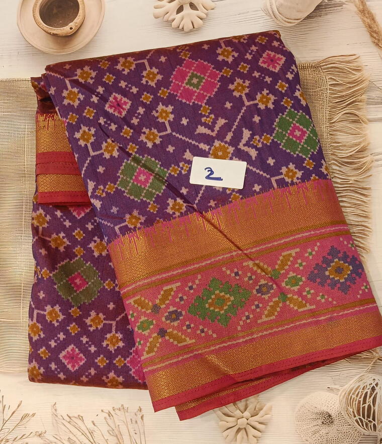 Royal Violet -  Royal Violet  Patola Weave