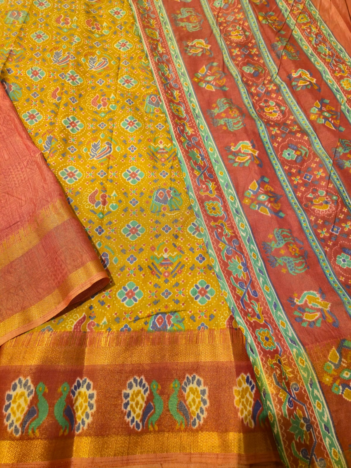 Mustard Yellow - Marigold Muse Patola