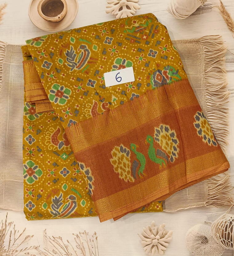 Mustard Yellow - Marigold Muse Patola