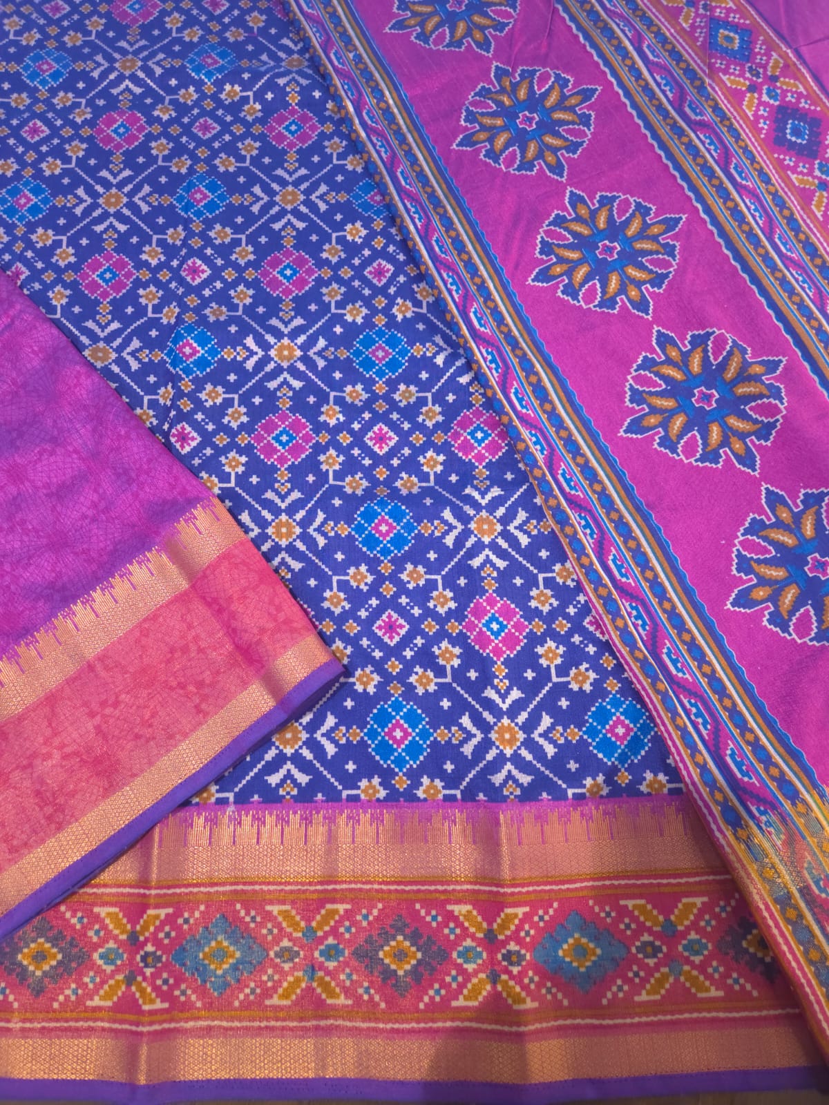 Royal Blue -  Sapphire Signature Patola