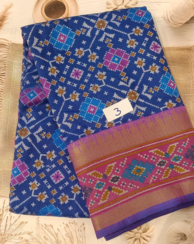 Royal Blue -  Sapphire Signature Patola